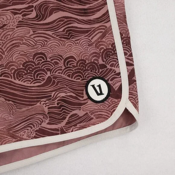 Vuori Cruise Board Shorts Mens 36 Cedar Vintage Ocean Unlined Swim Trunks - Picture 3 of 7